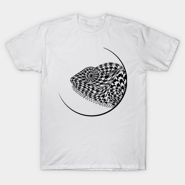 The Chameleon (Houndstooth) T-Shirt by Coster-Graphics